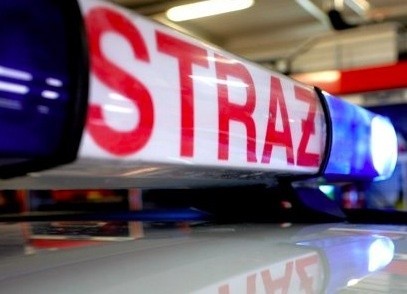 Pożar na ulicy Wojska Polskiego w Słupsku. Trzy osoby w szpitalu