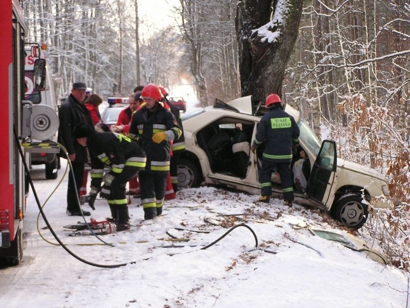 Na trasie Studzienice – Klączno doszlo do wypadku. Kierowca...