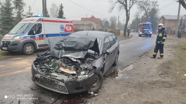 Wypadek w Zduńskiej Woli sprawca zderzenia został pobity