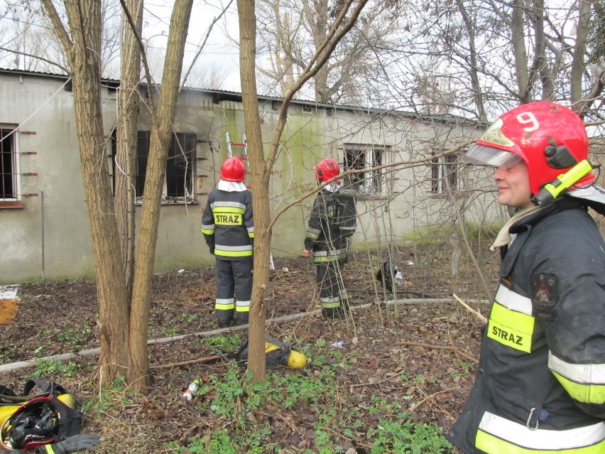 Wrocław: Palił się budynek przy Hubskiej (ZDJĘCIA)