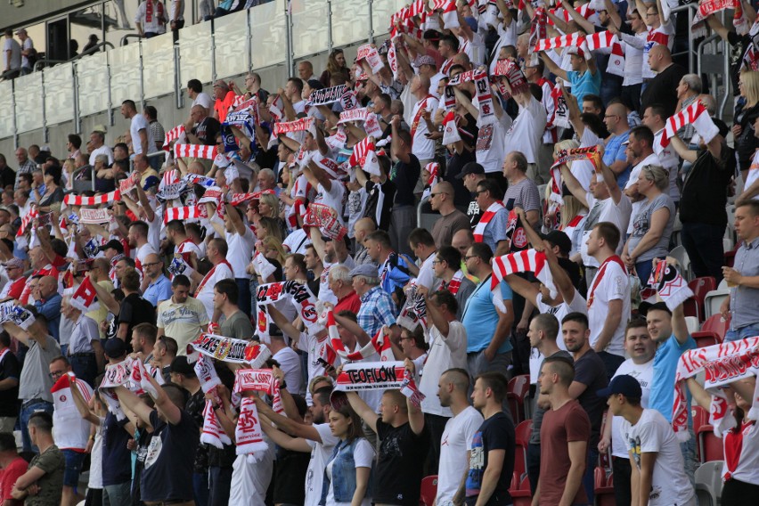 Galeria zdjęć kibiców z meczu ŁKS - Radomiak 3:0