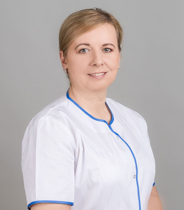 Dr Violetta Jurczyk-Stanisławska, lekarka rodzinna, medycyny pracy oraz internistka