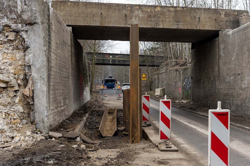 Wiadukt na ul. Dąbrowa Miejska w Bytomiu