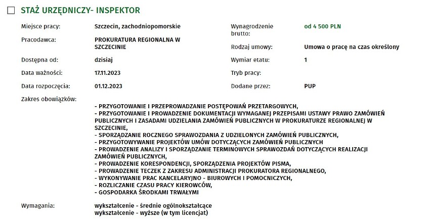Najnowsze oferty pracy ze Szczecina i regionu. Kogo poszukują pracodawcy?