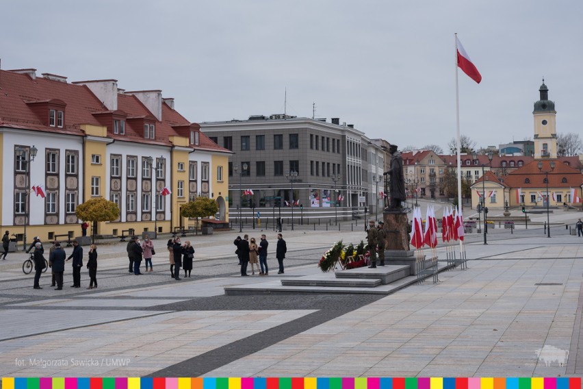 Wojewoda podlaski i marszałek województwa wspólnie uczcili rocznicę Święta Niepodległości (zdjęcia)