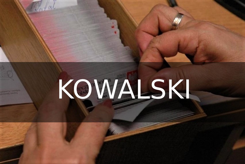 2. Kowalski / Kowalska – 136 972