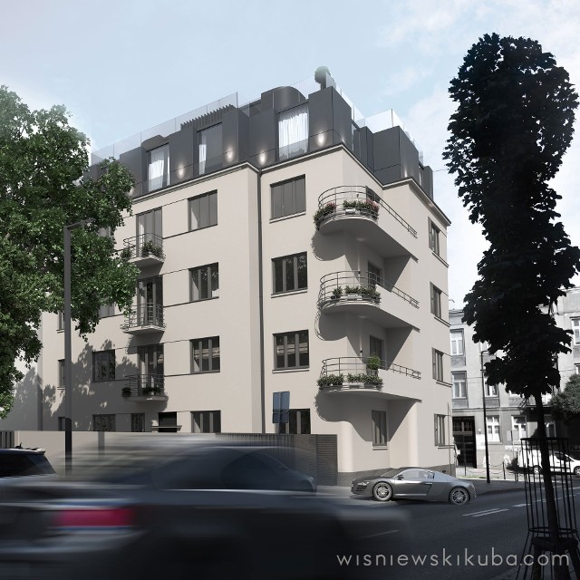 Tak apartamentowiec przy ulicy Jasnogórskiej 21 w Częstochowie ma wyglądać po zakończeniu prac
