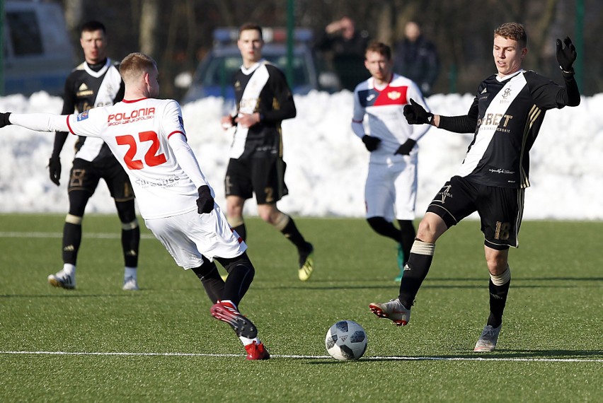 ŁKS Łódź - Polonia Środa Wielkopolska 3:1. Łodzianie wygrali ostatni sparing przed wylotem na zgrupowanie