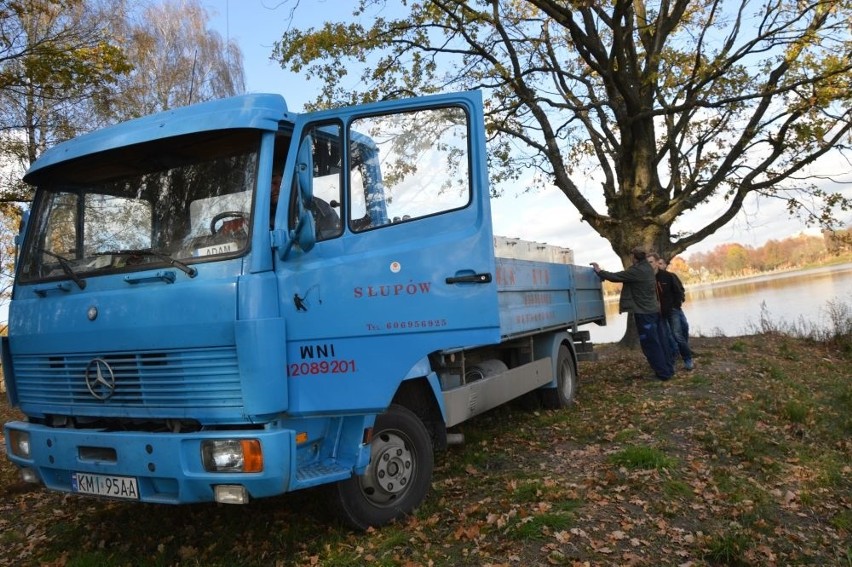 Trwa odłów ryb z Lubianki. Trafiają do Suchedniowa [ZDJĘCIA]