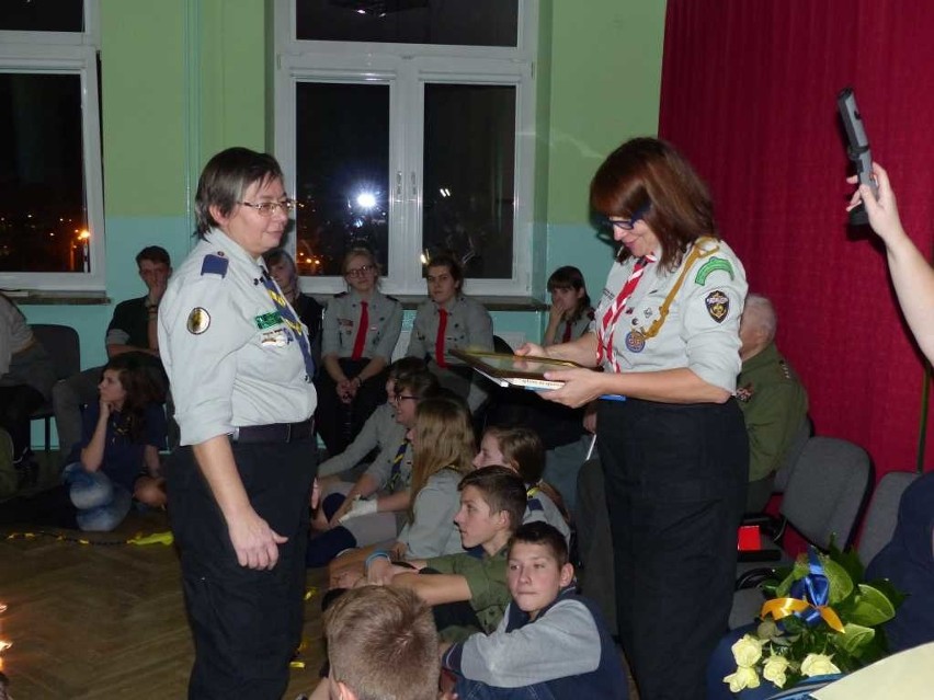 Harcerze z 40 Drużyny Starszoharcerskiej w Starachowicach obchodzili jubileusz 