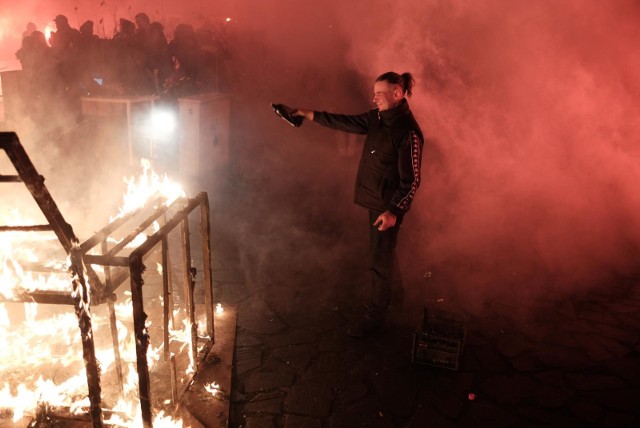 Tak wyglądał zeszłoroczny Sąsiedzki Sylwester na Skwerze