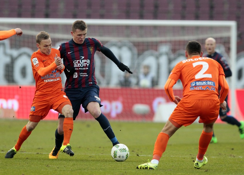 Pogoń Szczecin - Termalica Nieciecza 1:1. Zwycięstwo uciekło w ostatniej chwili