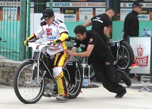 Tai Woffinden i Jacek Trojanowski.