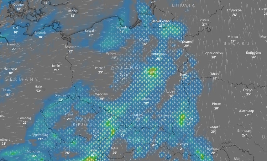 Pogoda na poniedziałek w woj. śląskim 20.08.2018: IMGW ostrzega przed upałami. Mogą pojawić się także burze i deszcz