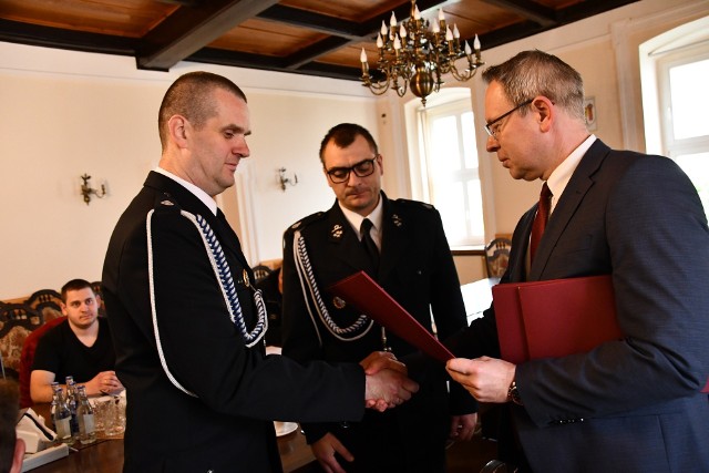 Zebranie sprawozdawczego Zarządu Oddziału Gminnego Związku Ochotniczych Straży Pożarnych RP w Sulechowie