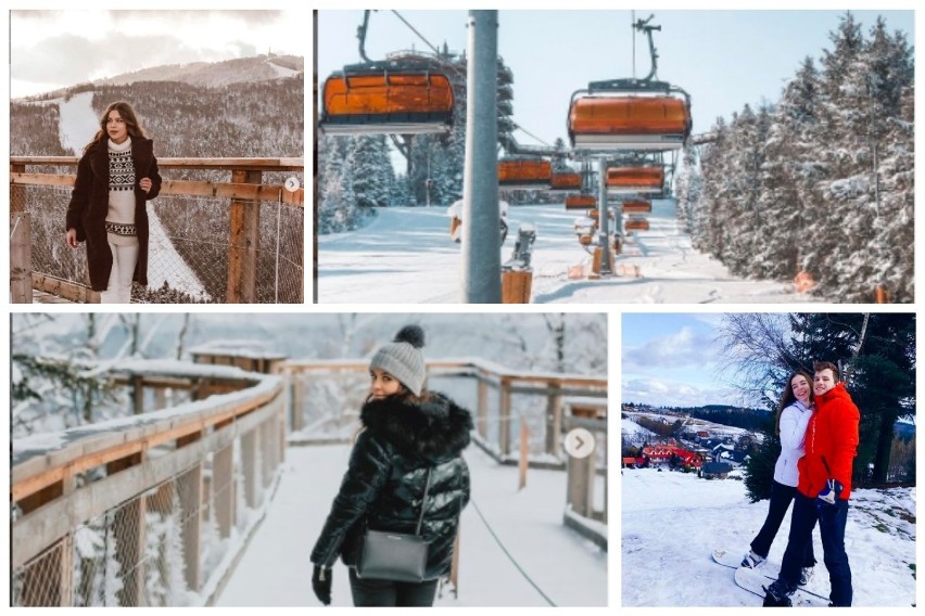 Zima w Krynicy-Zdrój na zdjęciach użytkowników Instagrama....