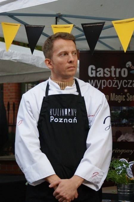 Michał Stężelski,  szef kuchni restauracji Le Palais du...