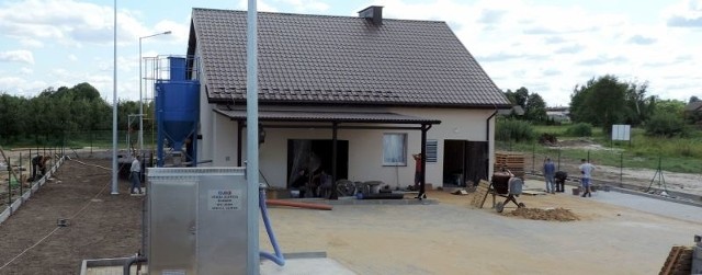 Budowana jest stacja uzdatniania wody we wsi Boże na terenie gminy Stromiec.