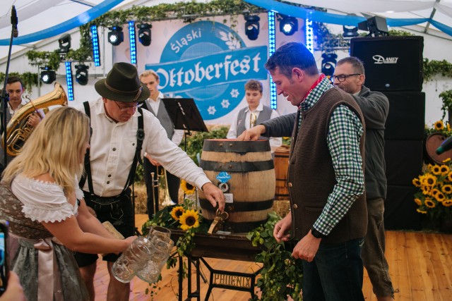 Śląski Oktoberfest w Dobrzeniu Małym.