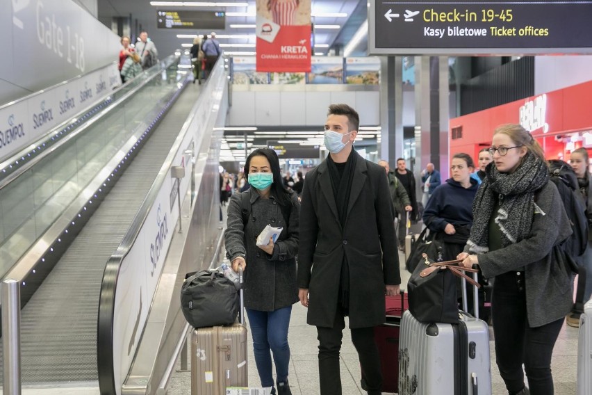 Tak wyglądało w piątek lotnisko Kraków Airport