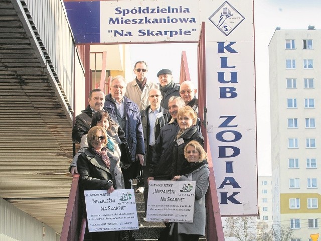 Stowarzyszenie "Niezależni na Skarpie" dba o wspólne dobro spółdzielni i walczy o dostęp do ważnych informacji.