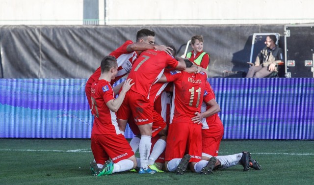 07.11.2018 rzeszow resovia rzeszow lechia gdansk 1:3 1/16 puchar polski fot krzysztof kapica