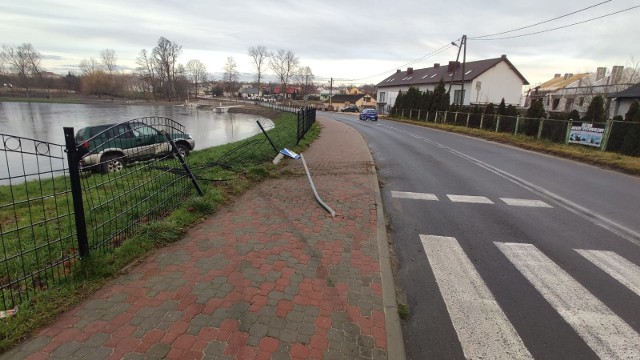 Kolizja na ulicy Browarnej w Końskich