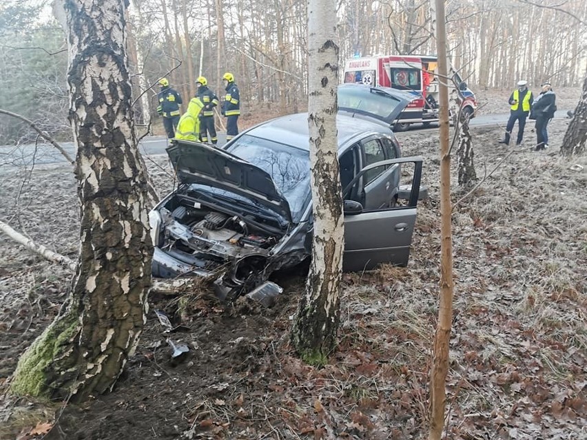 Jak podają strażacy, dziś rano zostali wezwani do wypadku w...