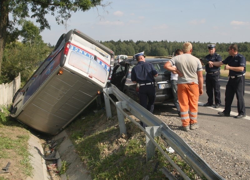 Wypadek w Bartoszowinach