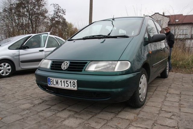 VW Sharan, 1997 r., 1,9 TDI, 7 tys. 900 zł