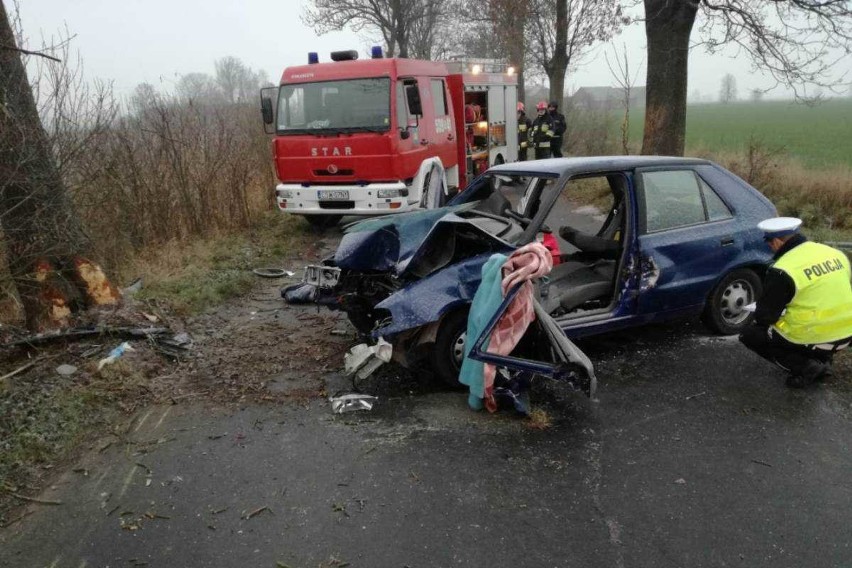 Dzisiaj (23.11.18) około 4.30 w miejscowości Krusze, w...