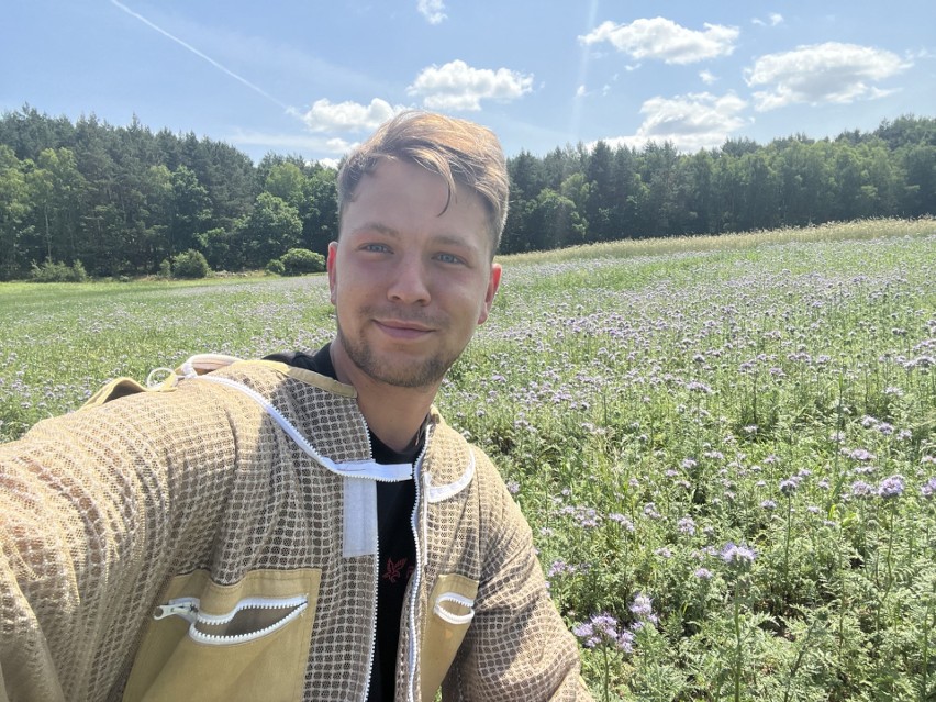 22-letni Marcin Kaliszewski zafascynował się pszczelarstwem,...