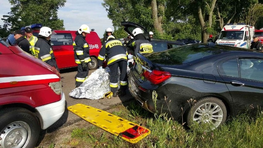 Wypadek w Chwarzenku, gm. Stara Kiszewa. Sześć osób rannych