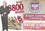 Radni na siłę chcieli dać podwyżkę wójtowi Wilkowa