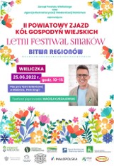 Wieliczka. Letni Festiwal Smaków przy tężni solankowej: kulinarna Bitwa Regionów, pokazy, darmowe atrakcje dla dzieci 
