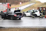 Wypadek na DK55 pod Grudziądzem. Cztery osoby poszkodowane, sprawca zbiegł