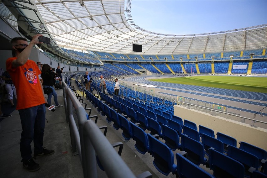 Na Stadionie Śląskim uruchomiono dziś nową trasę zwiedzania....