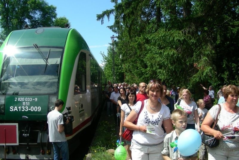 Dni Techniki Kolejowej 2013. Pociąg Hajnówka - Białowieża odjechał raz jeszcze (zdjęcia)