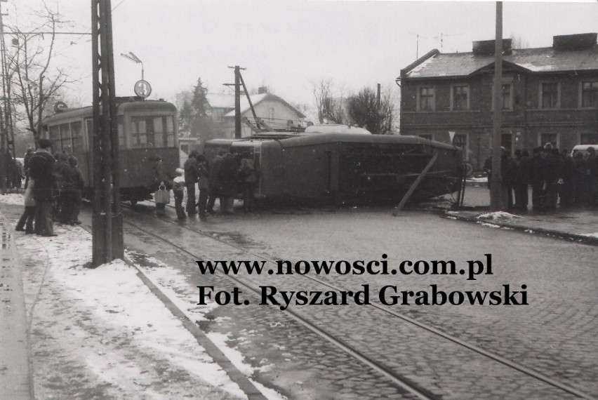 Katastrofa tramwajowa, do której doszło w lutym 1975 roku...