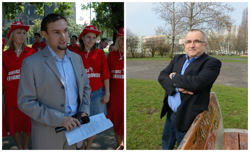 Tomasz Lewandowski (z lewej) pracę w spółce Witar rozpoczął...