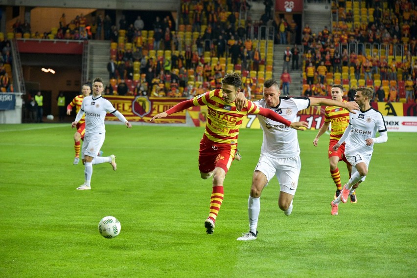 Mecz Jagiellonia Białystok - Zagłębie Lubin