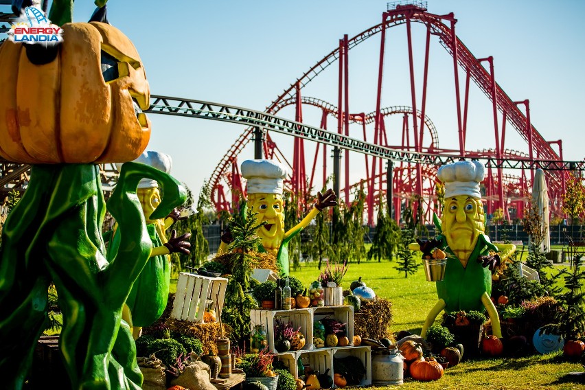 100 ton dyń i złota, polska jesień pośród roller coasterów w Energylandii w Zatorze [ZDJĘCIA]