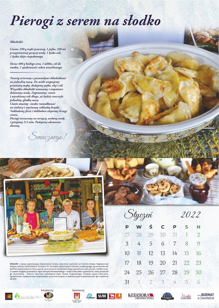 Promocja Kulinarnego Kalendarza Miasta i Gminy Zawichost 2022 (ZDJĘCIA)