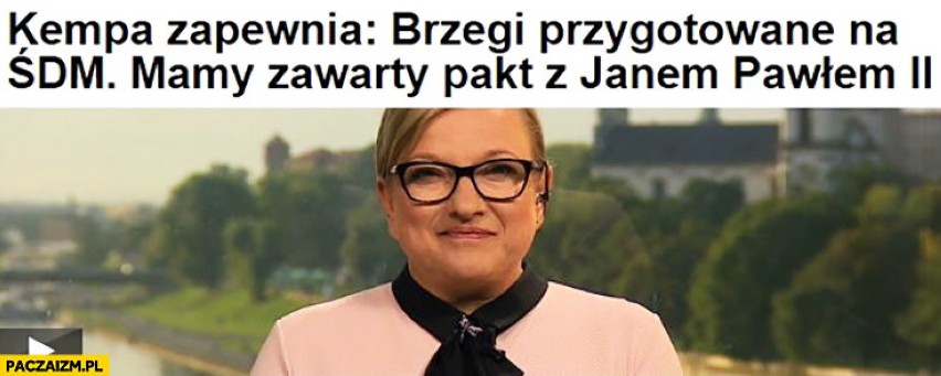 Światowe Dni Młodzieży już się skończyły, ale wpadka...