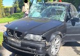 Wypadek w Małej Słońcy. 24-letni kierowca BMW zakończył jazdę na drzewie 