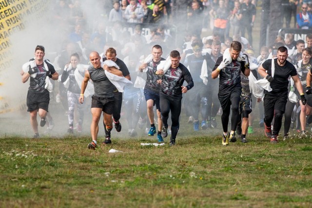 15.09.2018 gdansk. runmageddon w parku regana fot. piotr hukalo / dziennik baltycki / polska press