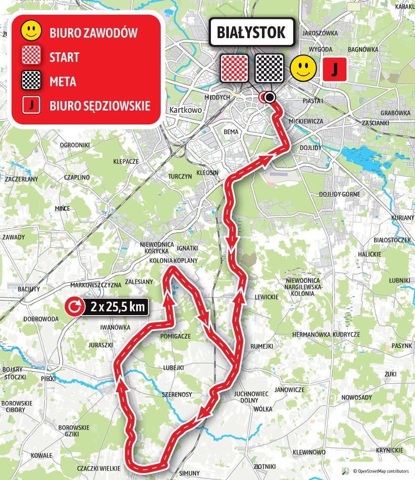 Kolarstwo. Światowy peleton wraca do Białegostoku. W maju dwa wielkie wyścigi