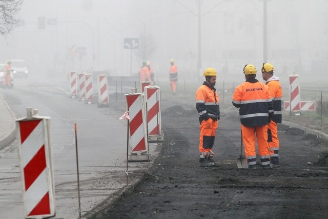 Remont Poświęckiej i Toruńskiej we Wrocławiu