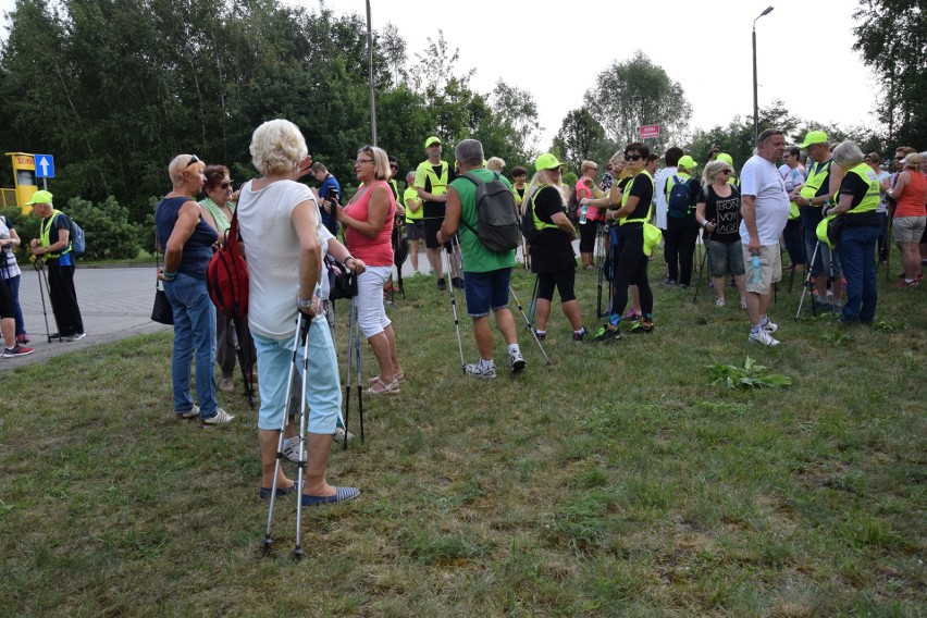 Marsz nordic walking w Zawierciu