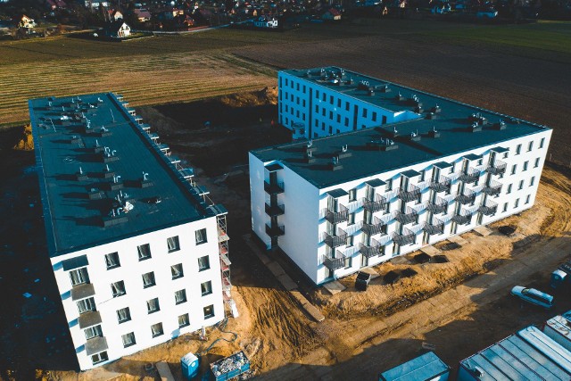 W nieco ponad rok od uruchomienia prac budowlanych na osiedlu przy ul. Roweckiego „Grota” w Świdniku rozpoczęło się wykańczanie mieszkań